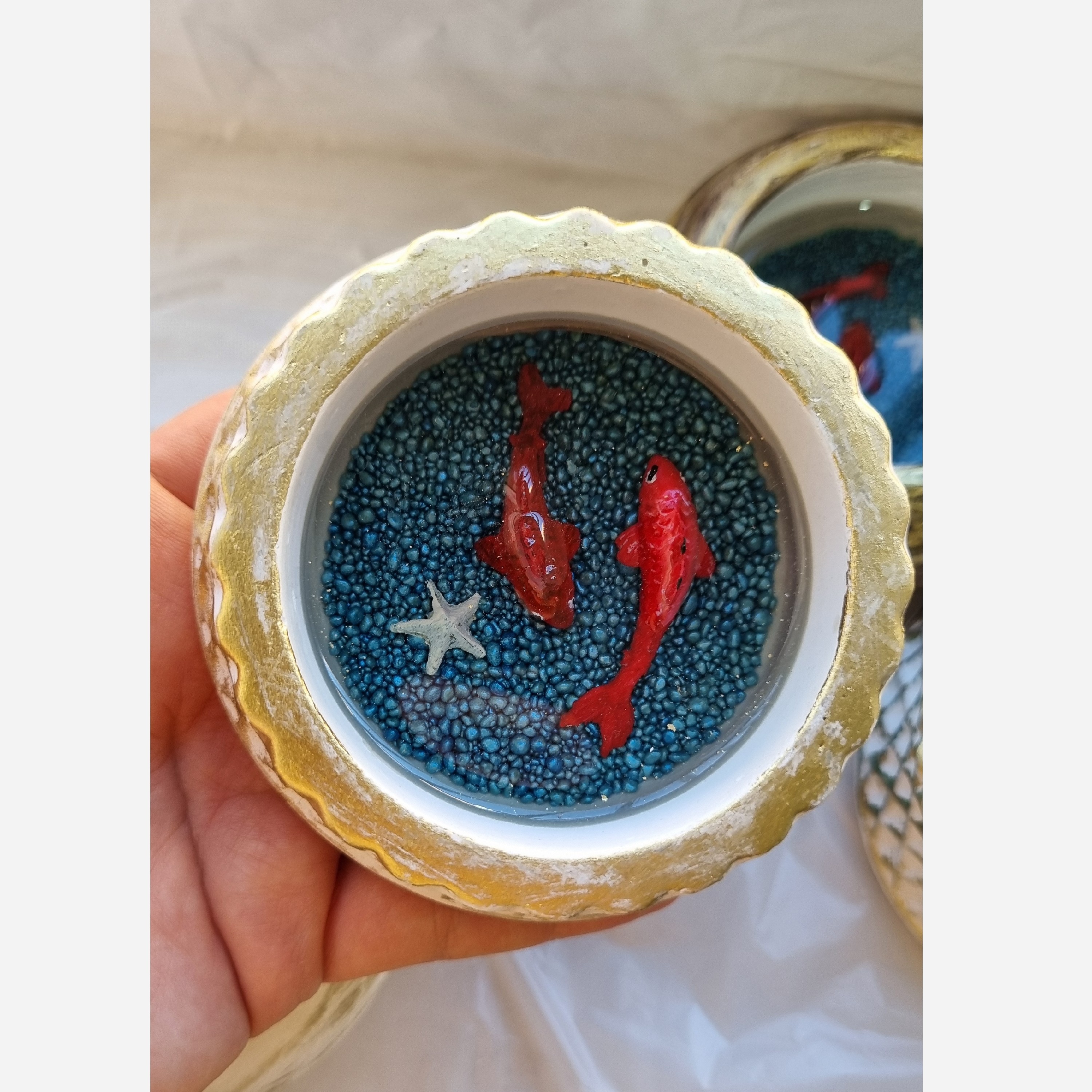 تنگ ماهی رزینی