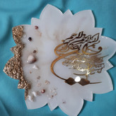 دیوارکوب و ان یکاد رزینی طرح مرمر